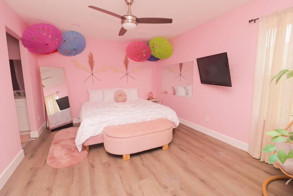 The Pink House Orlando Villa ภายนอก รูปภาพ